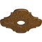 Ekena Millwork Peralta Ceiling Medallion (Fits Canopies up to 4 5/8"), 17 3/4"OD x 3 1/8"ID x 1"P, Smokey Topaz CM17PESTF - alternate 3